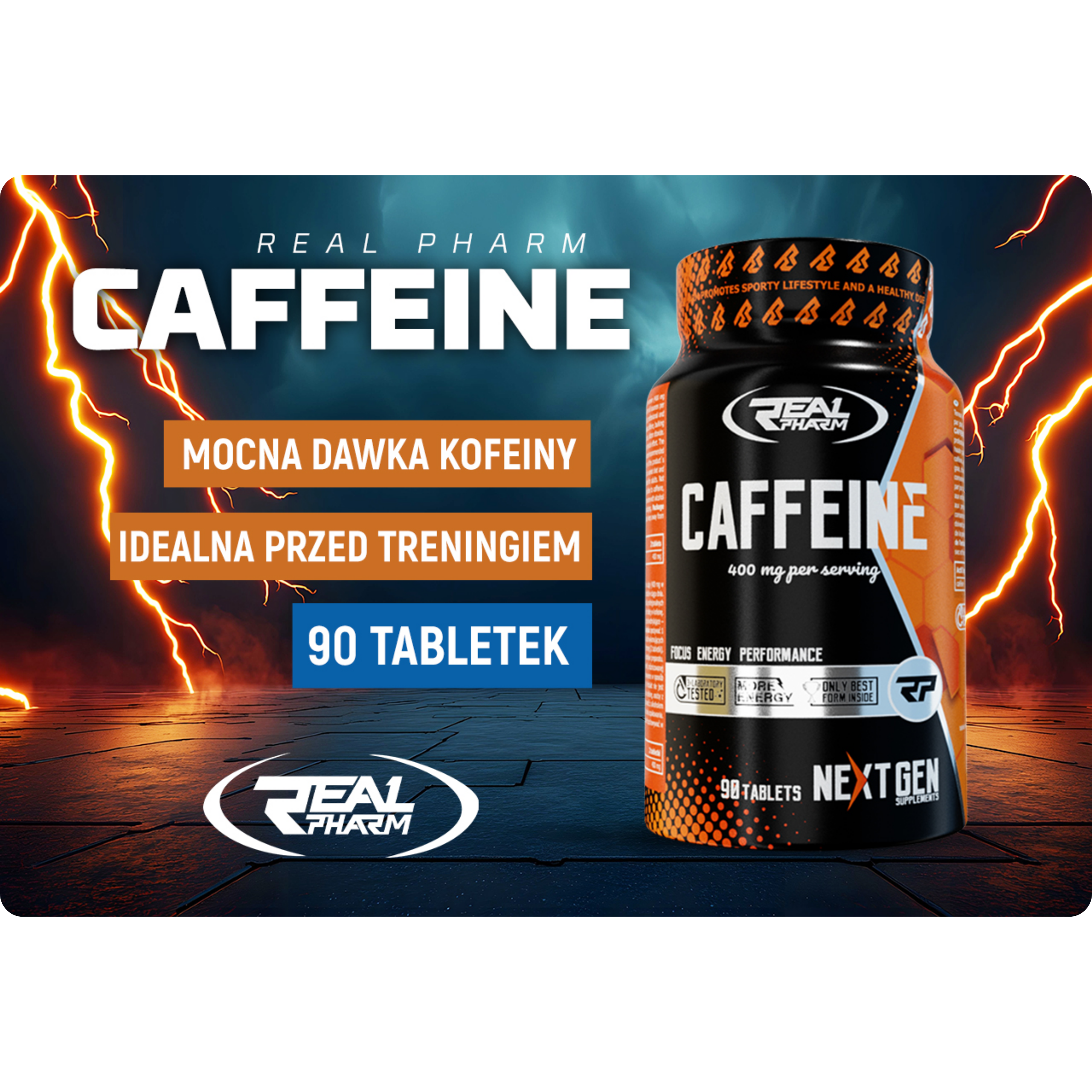 Kofeina przed treningiem: jak brać, żeby był power, a nie zjazd